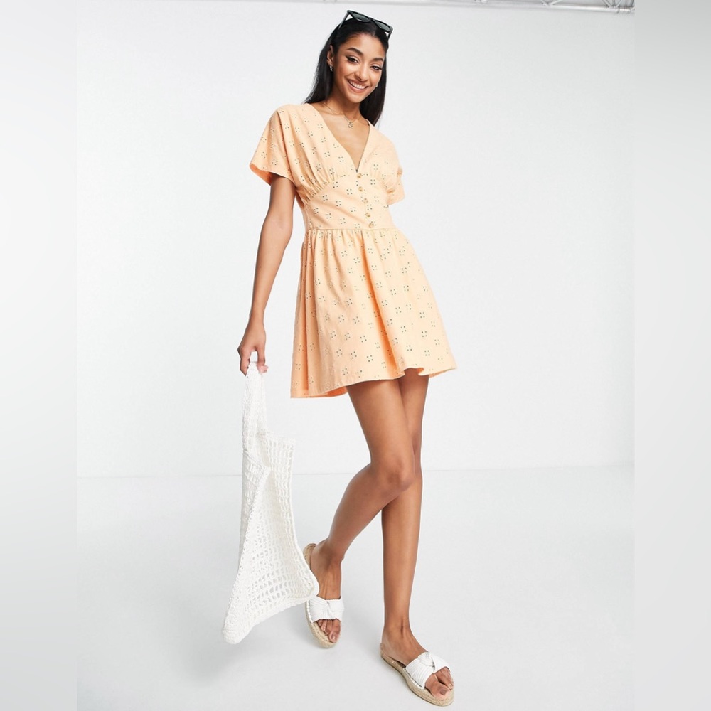 ASOS orange dress | size 4